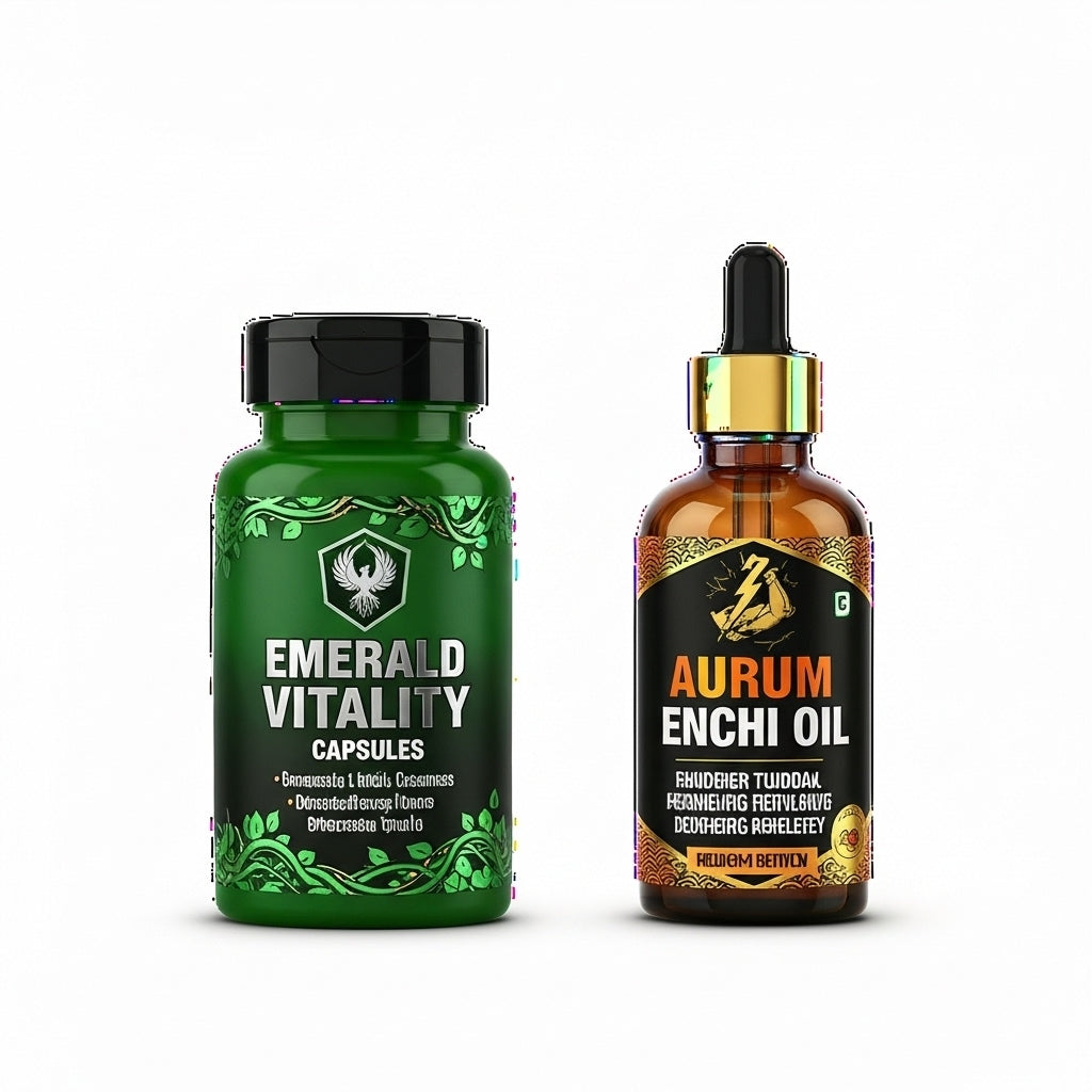 Golden Titan Capsules - Herbal High Sexual Power Booster