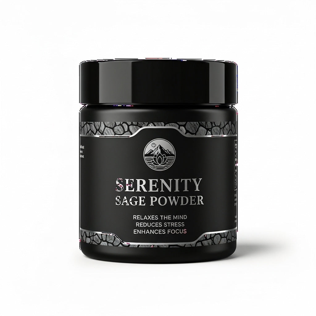 Serenity Sage Powder - Herbal Mind Relaxant